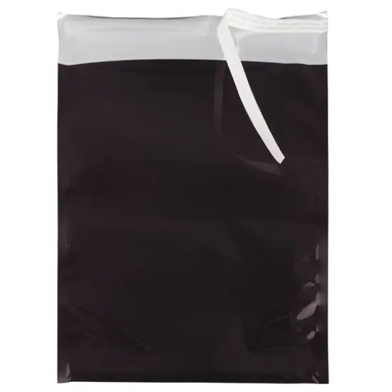 JAM Paper 10" x 13" Black Foil Self Adhesive Closure Envelopes, 25ct. {3}