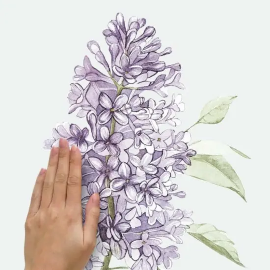 RoomMates Lilac Peel & Stick Giant Wall Decals {6}