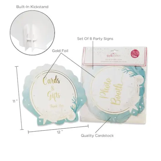 Kate Aspen&reg; Beach Party D&eacute;cor Sign Kit {7}