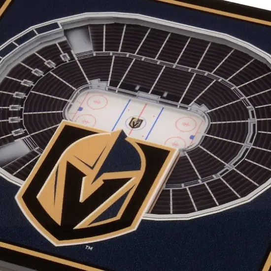 NHL 3D StadiumView Coasters, 2ct. Vegas Golden Knights {5}