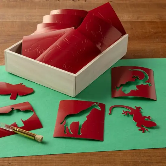 3" Animal Paper Stencils Set by Craft Smart&trade; {3}