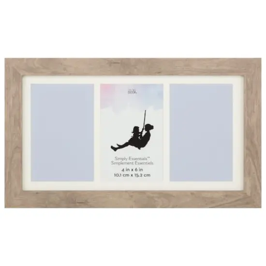 Simply Essentials&trade; 4" x 6" Gray Frame by Studio D&eacute;cor&reg; {1}