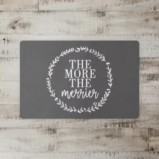 More The Merrier 18" x 27" Floor Mat {3}