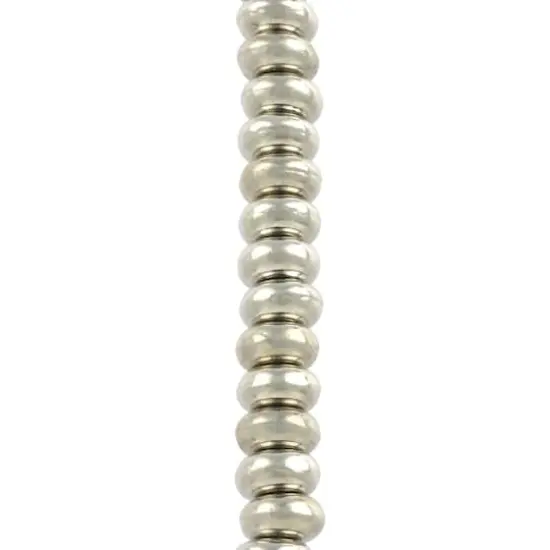 Metal Rondelle Beads, 5mm by Bead Landing&trade; Silver {1}