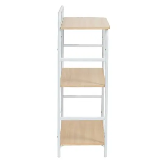 Honey Can Do 33" Small 3-Tier Wood & Metal Shelf {7}