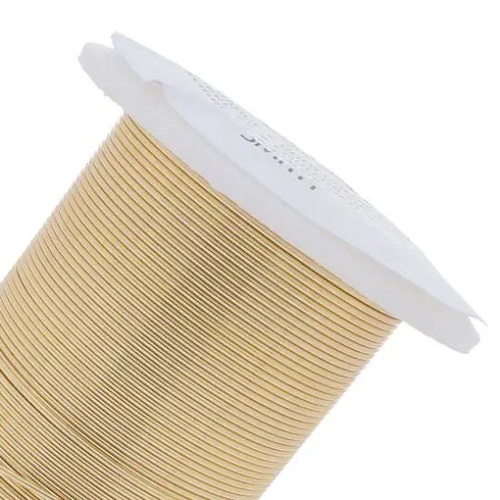 The Beadsmith® Wire™ Elements 20 Gauge Tarnish-Resistant Wire Gold {6}