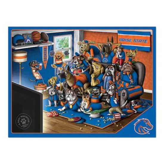 College Football Purebred Fans A Real Nailbiter 500 Piece Puzzle Boise State Broncos {5}
