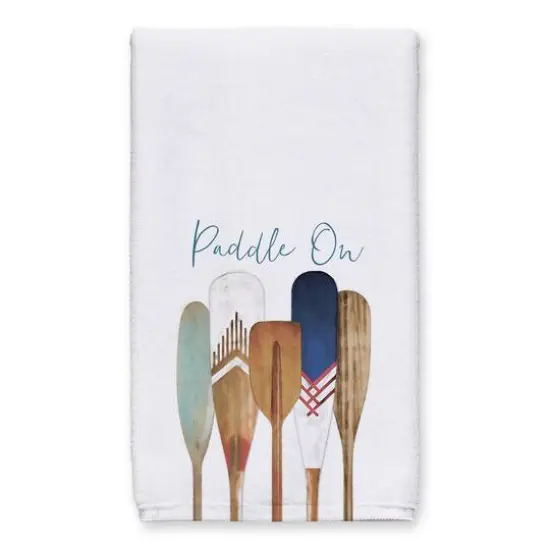 Paddle On Tea Towel Set {3}