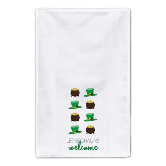 Leprechauns Welcome St. Patrick's Day Tea Towel Set {5}