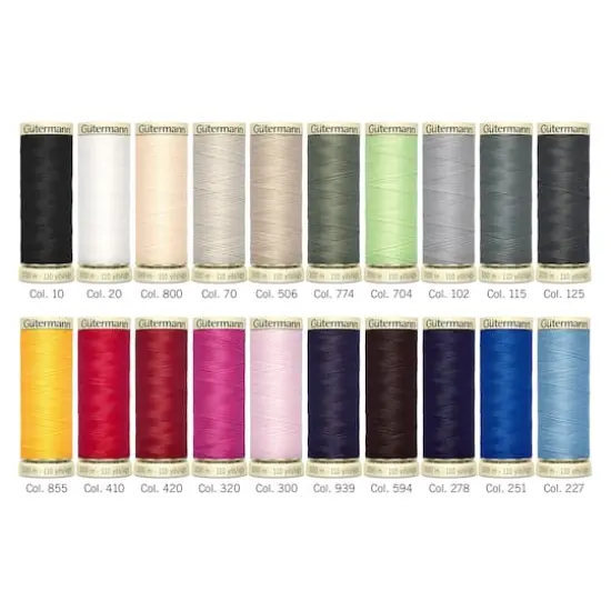 G&uuml;termann Basics Sew-All Polyester Thread Set {3}
