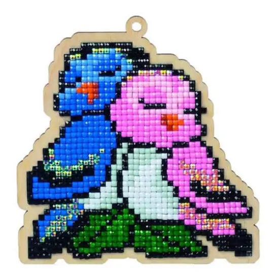 Wizardi Inseparables Diamond Painting Ornament Kit {1}