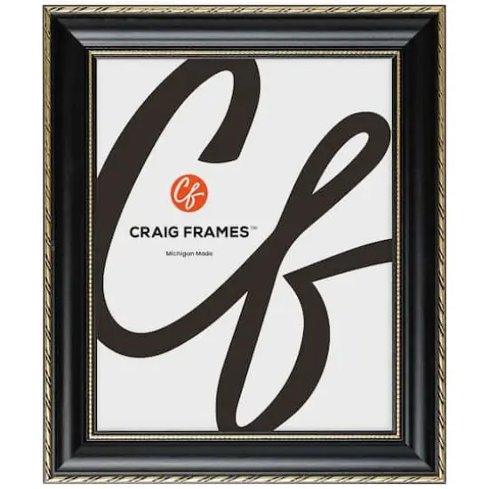 4 Pack Craig Frames Victoria Black & Gold Picture Frame {3}