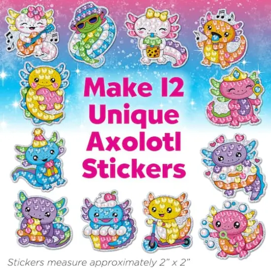 Creativity for Kids&reg; Big Gem Diamond Painting Axolotl {5}