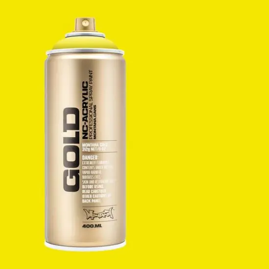 Montana&trade; Gold Acrylic Professional Spray Paint G1110 Brimstone {10}