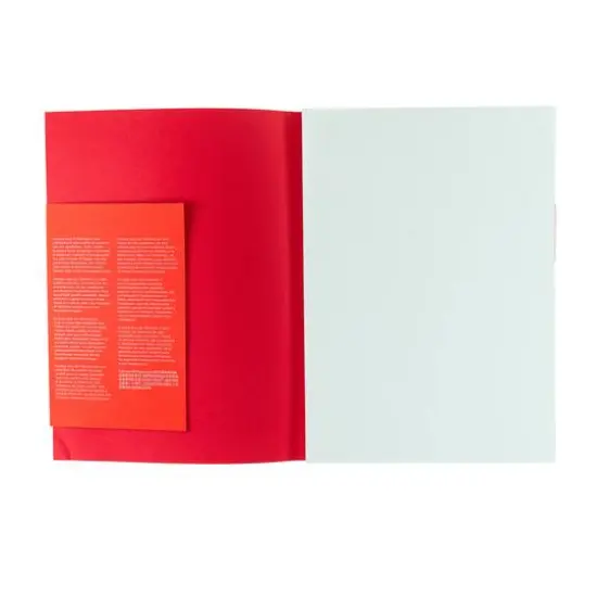 Fabriano&reg; Ecoqua Plus Dotted Glue-Bound Notebook Red {8}