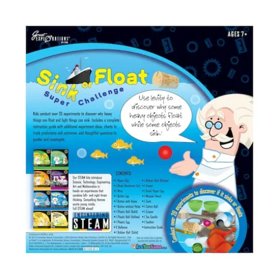 STEAM Learning System - Engineering: Sink or Float Super Challenge {3}