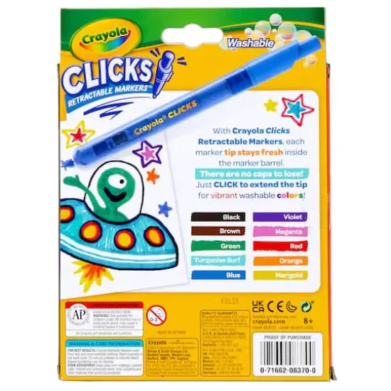Crayola&reg; Clicks Retractable Markers&trade; {6}