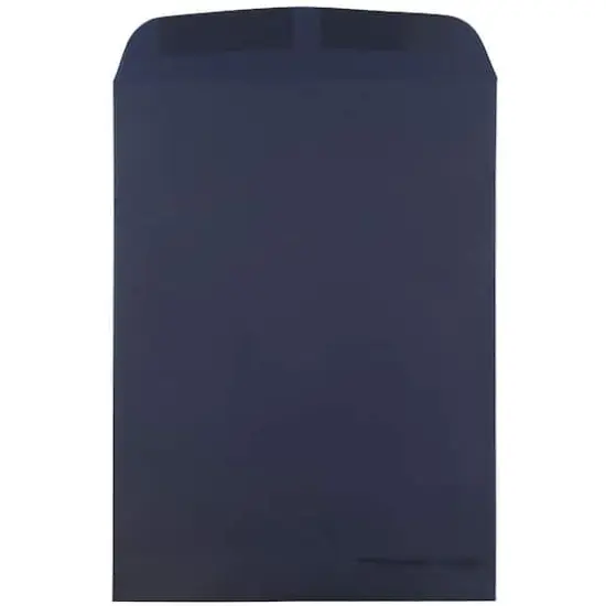 JAM Paper 9" x 12" Open End Catalog Premium Envelopes, 25ct. Navy Blue {4}