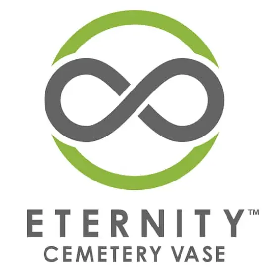 FloraCraft&reg; Eternity&trade; Green Plastic Cemetery Vase with FloraFōM&reg; Insert {9}