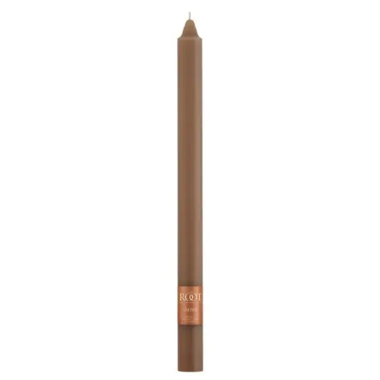 Root Candles Arista™ 12" Smooth Taper Candles, 12ct. Portobello {4}