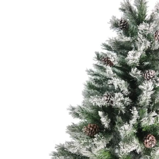 7ft. Unlit Angel Pine Artificial Christmas Tree {7}