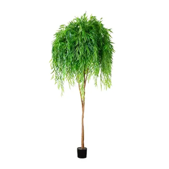 9ft. Real Touch Potted Willow Tree {1}