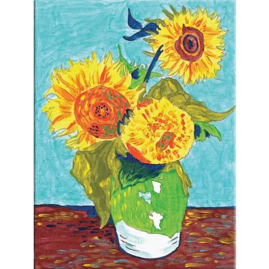 Faber-Castell Paint By Number Museum Series, Sunflowers {3}