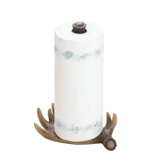 13" Moose Antler Paper Towel Holder {3}