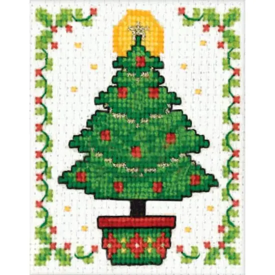 Design Works Christmas Tree Counted Cross Stitch Kit {1}