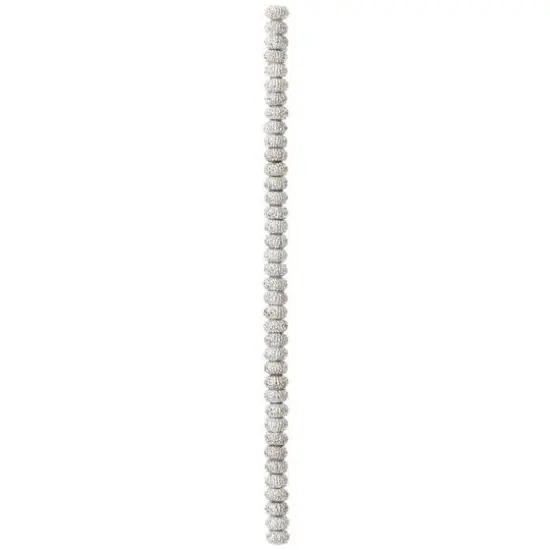 Silver Studded Resin Rondel Beads, 8mm by Bead Landing&trade; {4}