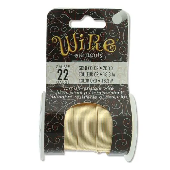 The Beadsmith&reg; Wire&trade; Elements 22 Gauge Tarnish-Resistant Wire Black {2}
