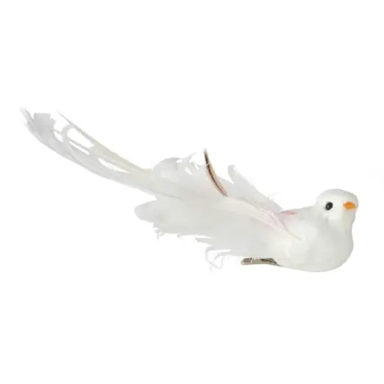 Decorative Feather Birds, 2ct. by Ashland&reg; White {4}