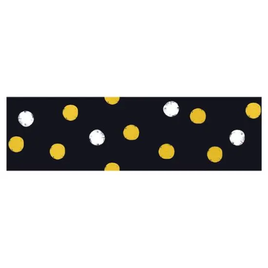 Trend I Heart Metal Bolder Dots Borders, 35.75ft. {3}