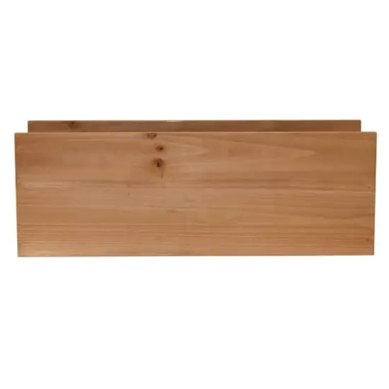 Elegant Designs 15.75" Kitchen Organizer Natural Wood {10}