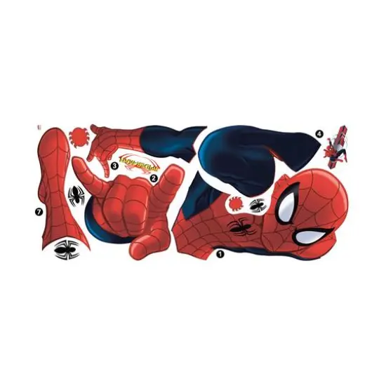RoomMates Ultimate Spider-Man Giant Peel & Stick Wall Decals {8}