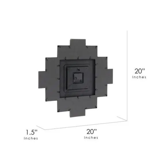 Black "Worth Every Second" Picture Frame Wall Collage Clock {7}