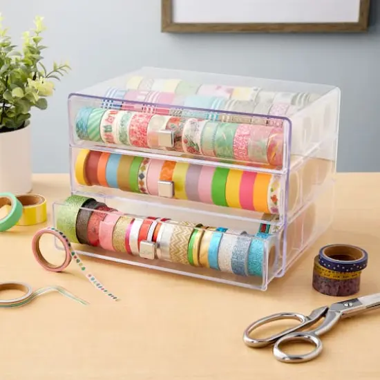 Three-Drawer Washi Organizer by Simply Tidy&trade; {3}