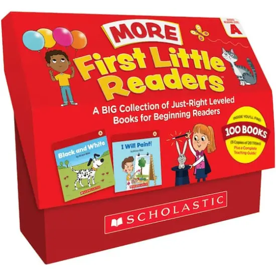 Scholastic Teaching Resources First Little Readers: More Guided Reading Level A Books Classroom Set {1}