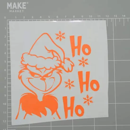 Solid Permanent Vinyl by Make Market® Matte Atomic Orange {5}