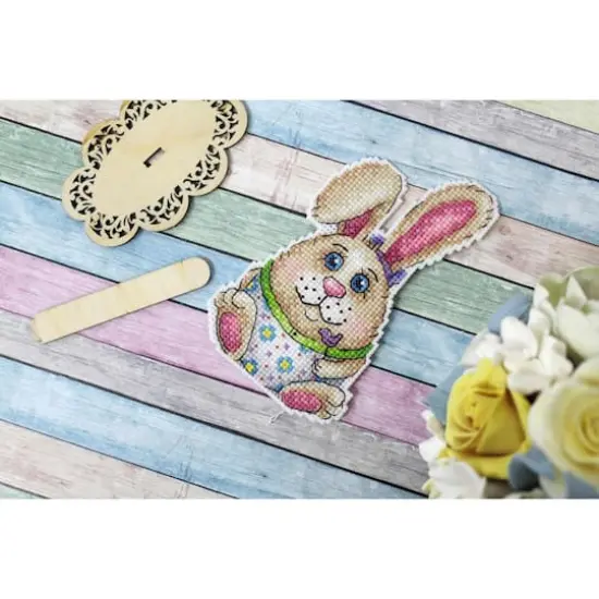 MP Studia Easter Rabbit Plastic Canvas Counted Cross Stitch Kit {7}