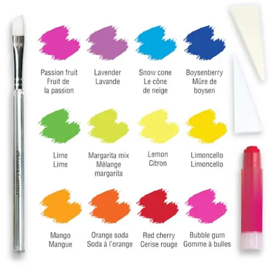 Faber-Castell&reg; Watercolor & Mixed Media Art Crayon Set Brights {3}