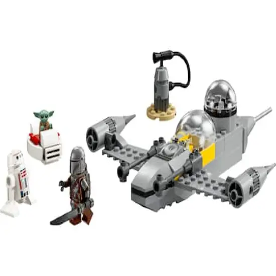 LEGO&reg; Star Wars&trade; Mando and Grogu&rsquo;s N-1 Starfighter&trade; Building Toy 75410 {3}