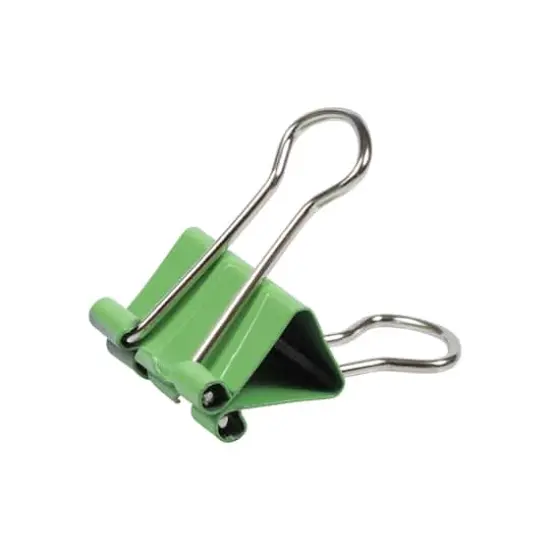 JAM Paper 3/4" Binder Clips, 25ct. Green {6}