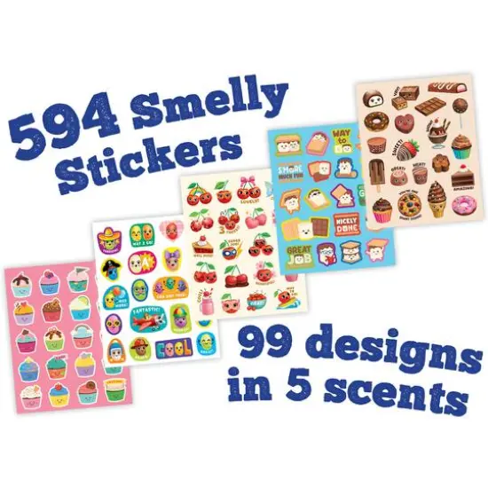 Teacher Created Resources&reg; Sweet Treats Smelly Stickers, 594 Stickers {3}
