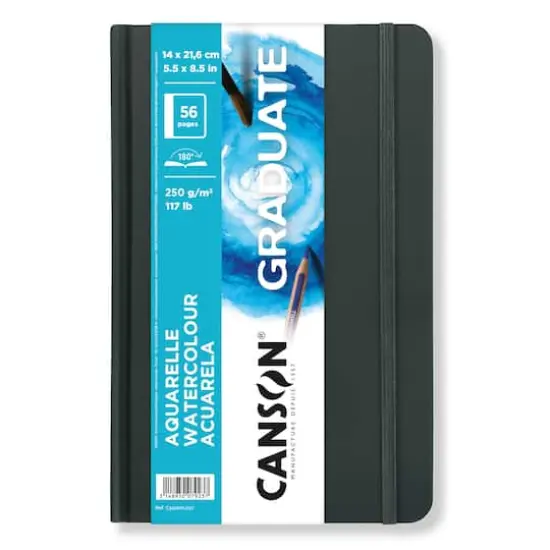 Canson&reg; 5.5" x 8.5" Graduate Watercolor Book {1}