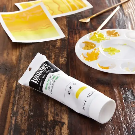 Liquitex&reg; 4.65oz. Heavy Body Acrylic&trade; Paint 890 Cadmium-Free Yellow Medium {3}