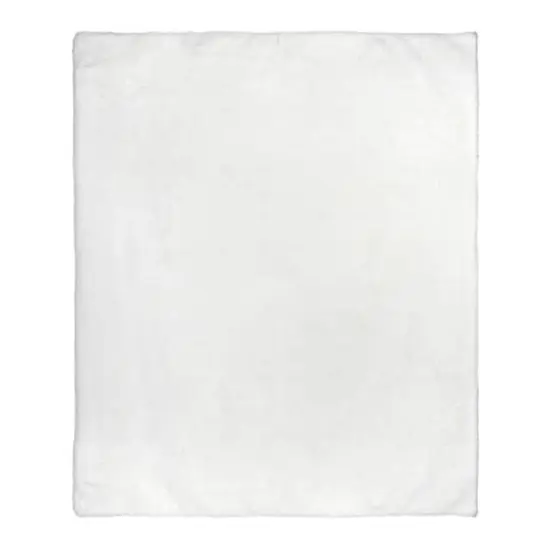 60" Faux Fur Throw Blanket by Ashland&reg; Ivory {3}