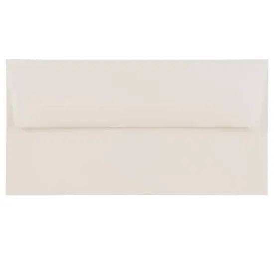 JAM Paper 3.825" x 7.5" Bright White Wove Monarch Strathmore Invitation Envelopes, 50ct. {1}