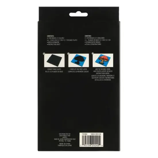 10" x 10" Butterfly Pixelated Brick Art Kit by Make Market&reg; {7}