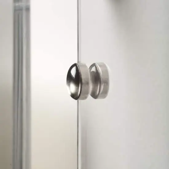 Wexel Art Single Panel Clear Acrylic Floating Wall Frame & Magnets with Silver Hardware {7}